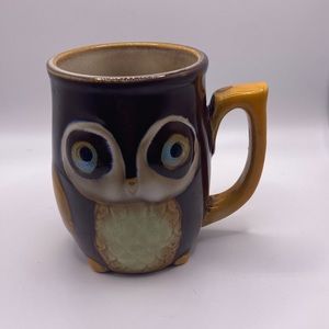 Vintage Gibson Owl Coffee Cup Mug 12 oz Home Stoneware Nature Lover